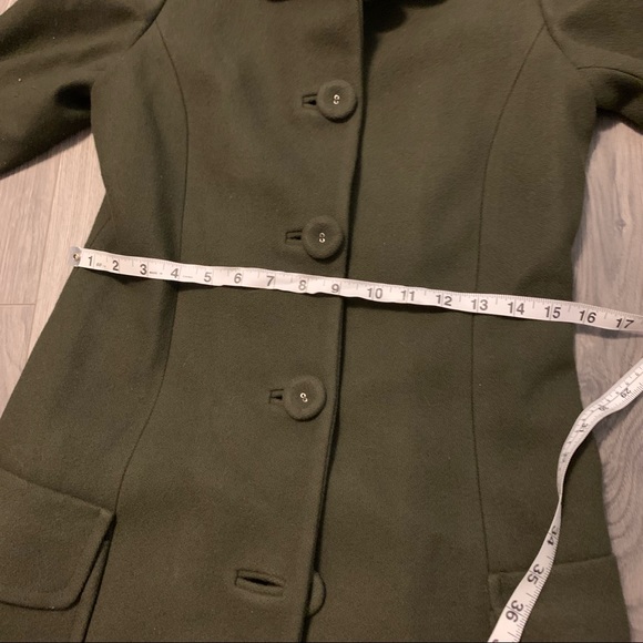 RAG & BONE Wool Fit and Flare Slit Cuff Coat 4 - Picture 8 of 12